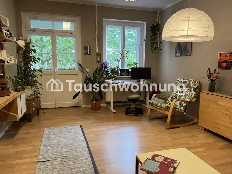 Tauschwohnung: Gemütliche 3 Zimmer Wohnung im ruhigen Weitlingkiez — photo 1